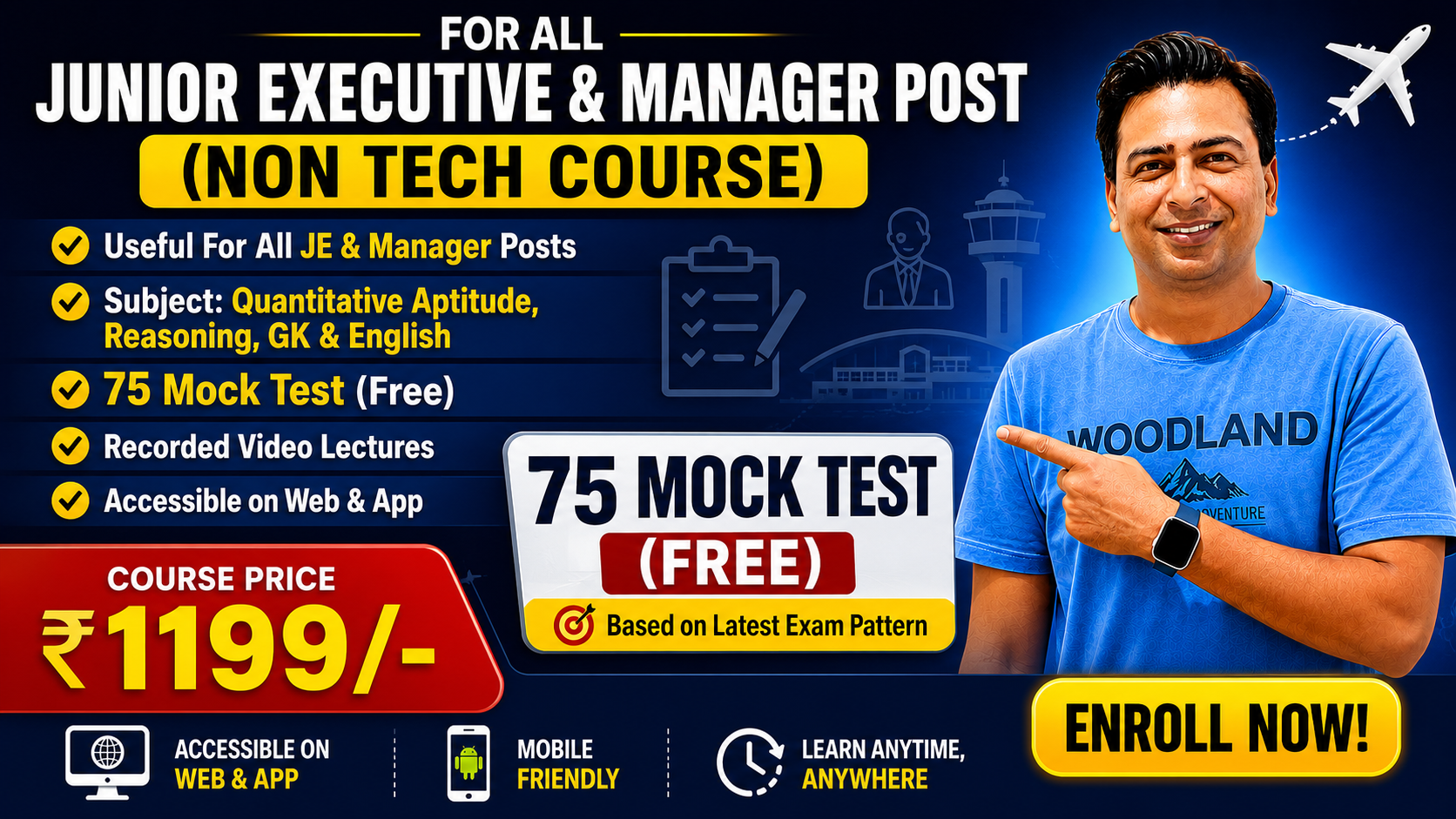 AAI JE & MANAGER (NON TECH)-PART-A-FULL COURSE